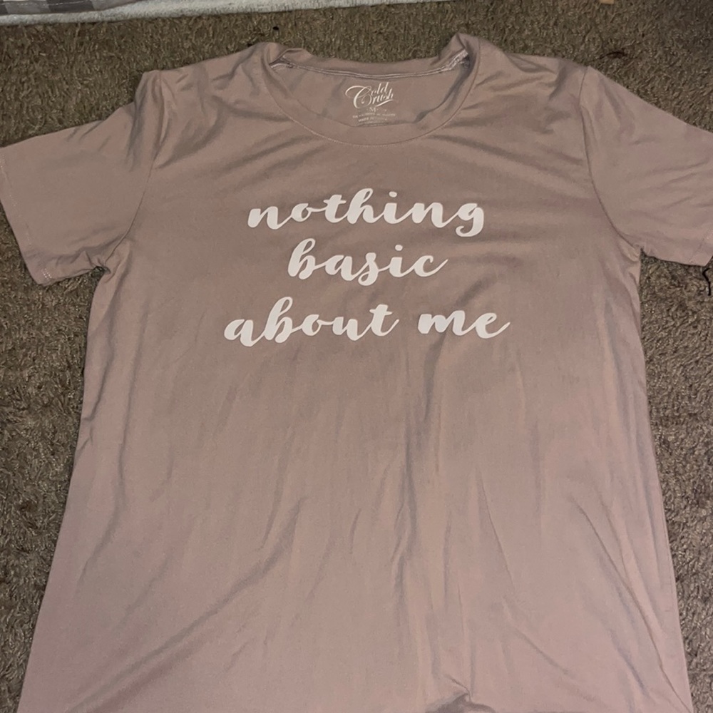 Nothing Basic About Me T-shirt